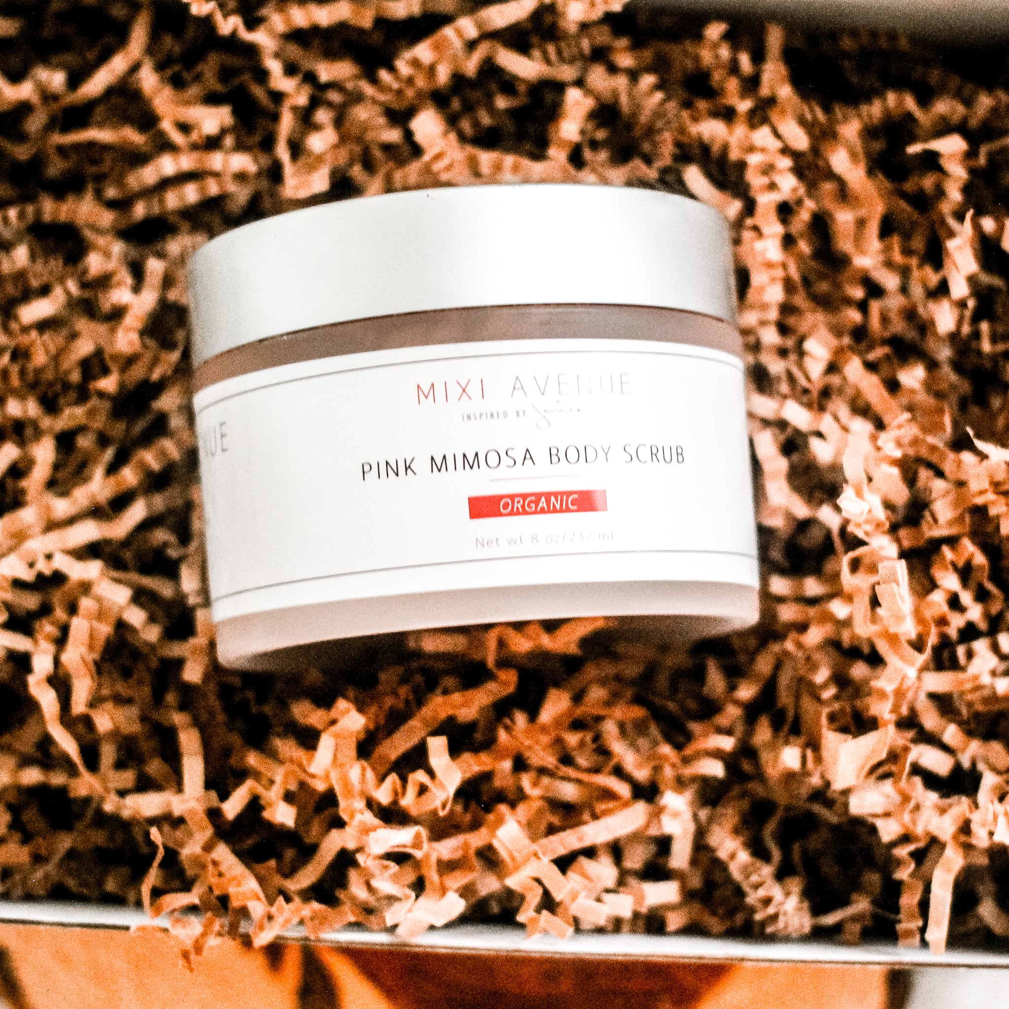 Pink Mimosa Body Scrub - MixiAvenue